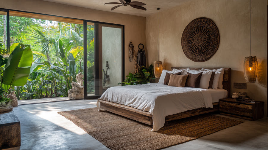 Tulum villa interior