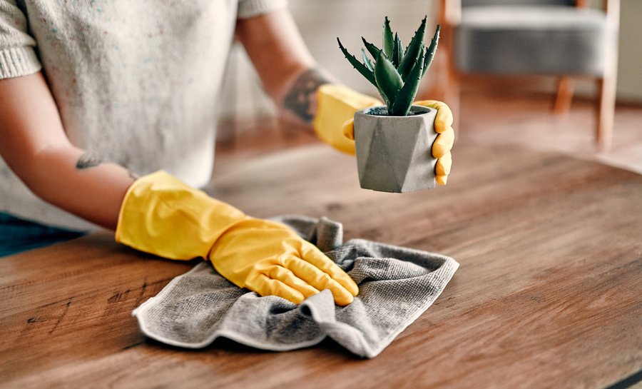 Tulum villa cleaning interior